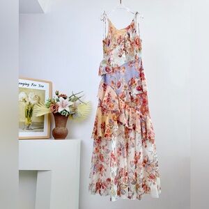 Zimmerli Multicolor Floral Maxi Dress